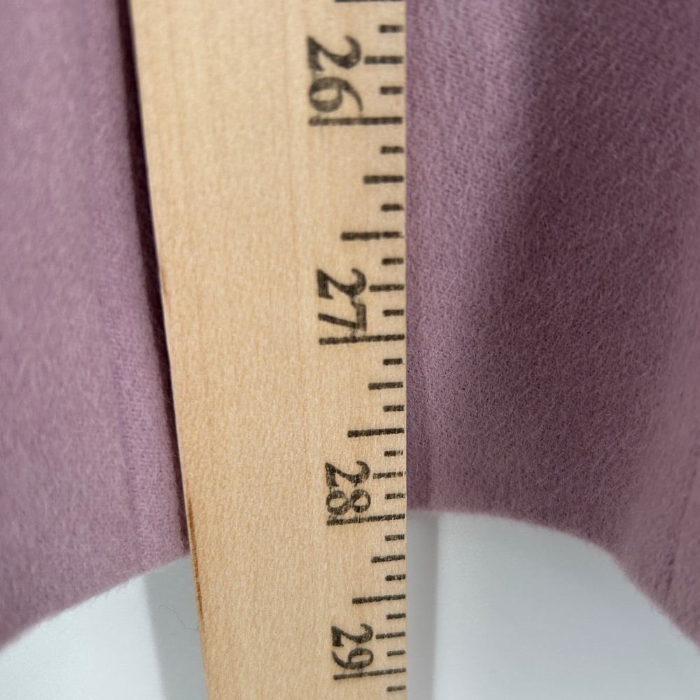VTG Austin Reed London Womens Lilac Wool Angora Blazer Jacket Size 16 Pastel - Picture 8 of 10